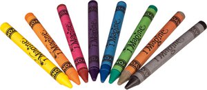 Textile crayons