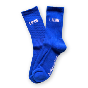 Sokken - Love Blue - Pink