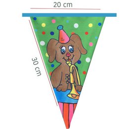 Stof Garland Party XL - Stof flag - Parti Garland