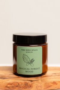 MAGICAL FOREST Mood Kerze - Braunglas Mini