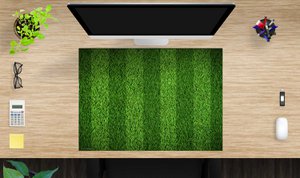 Playing field turf - desk pad 70 x 50 cm
