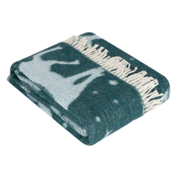 Christmas Cotton-Blend Throws – Mixed Colours & Designs (5 pc)