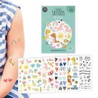 Children's tattoo set friendship tattoos you & me