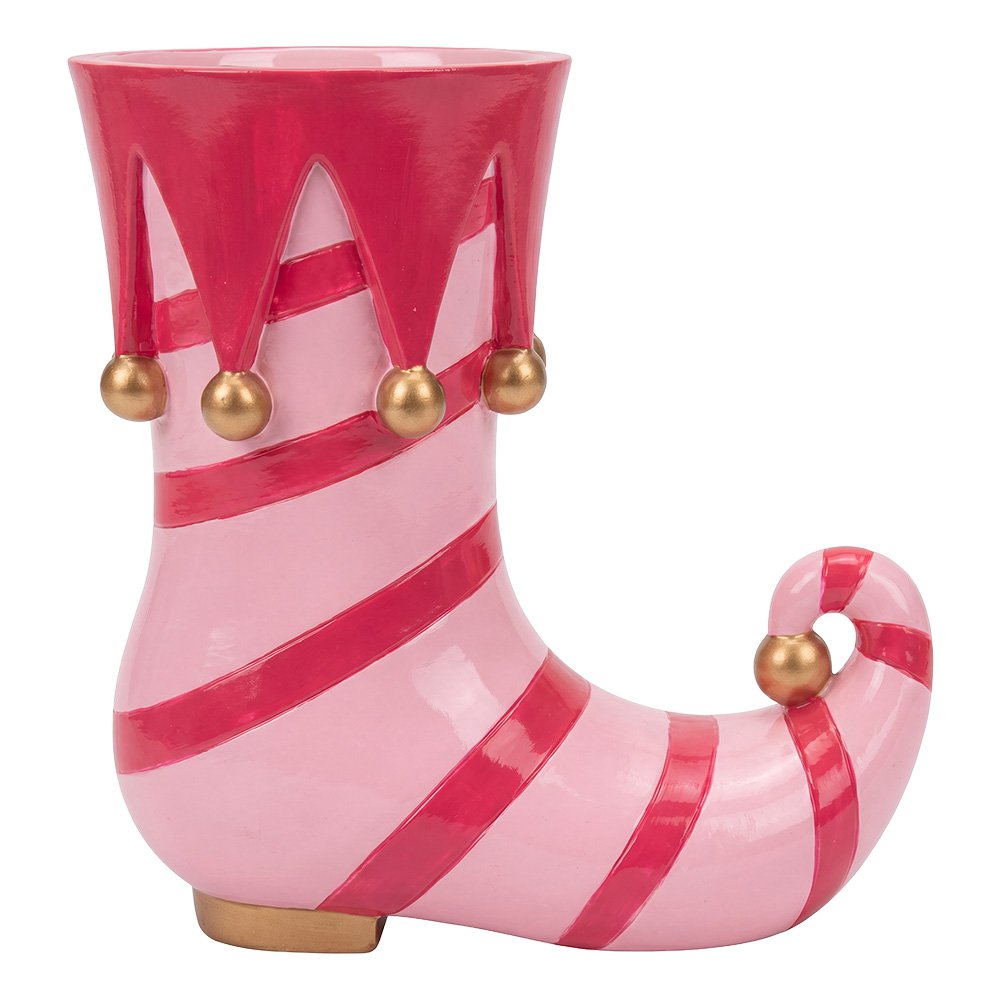 Bloempot Roze Polyresin Decoratie Bloempot