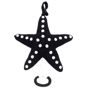 Spieluhr - Schwarzer Seestern
