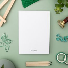 Green Pack - Handgemaakte Ansichtkaarten A6 met Envelop - Botanische Vintage