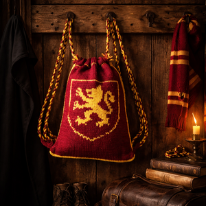 Harry Potter - Rucksack Strick-Set - Gryffindor
