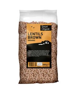 Lentils, brown, organic, Smart Organic, 500 g