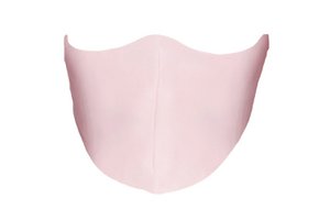 Pure Silk Face Covering in Precious Pink