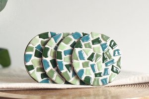 DIY Pakket Mozaïek Onderzetters (inclusief houder)