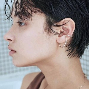 Einzigartiger Ear Cuff aus der Silver Line – einteilig