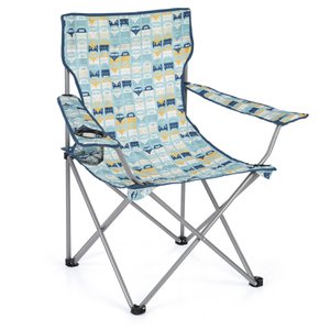 Volkswagen VW T1 Bus & Beetle Opvouwbare Campingstoel - Veelkleurig