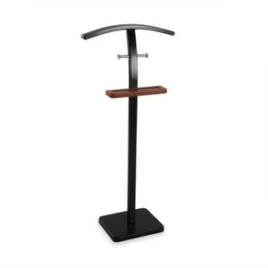 SCHWARZER KLEIDERSTÄNDER