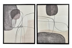 INGA Set van 2 schilderijen 40x50cm modern