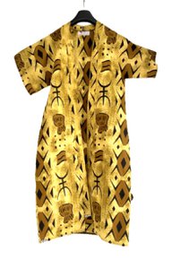 Tunic | Kitenge | Sunny yellow
