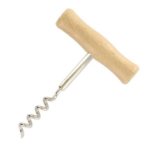 Houten vaatje kurkentrekker Fackelmann Bar Concept