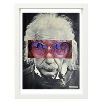 Einstein - Fine Print Analogue Collage
