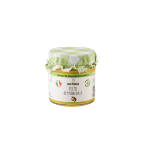 Luisa Pantaleo Organic Yellow Pepper Pesto, made in Italy