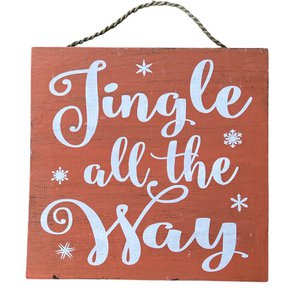 Wandbord Jingle den ganzen Weg