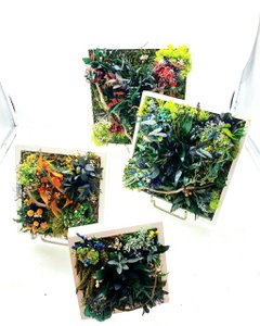 Stabilized square plant table 20 x 20 cm