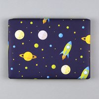 Geschenkpapier Rakete Justus