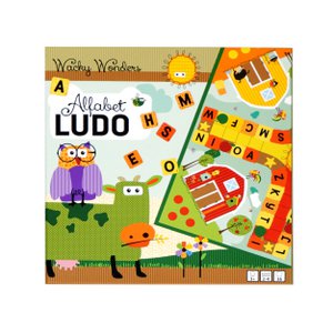 Wacky Wonders - Alfabet Ludo-bordspel (DK)