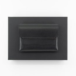 FRAME clutch bag - black rhodium