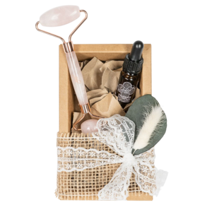 Bestselling Hyaluronic Serum I Retinol I Vitamin C I Rose Quartz Roller I Gift Set