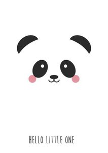 Panda hello little one