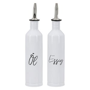 2 stuks Set azijn/oliedispensers Vita, hoogte 24,5 cm