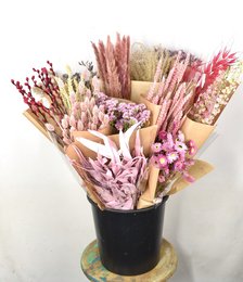 Mix doos - 15 soorten droogbloemen