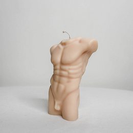 Amari men torso candle