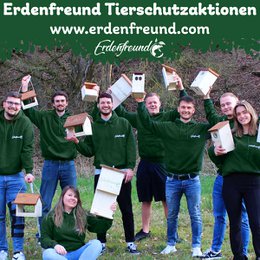 ERDENFREUND® Vogelfutterkasten für Futterknödel