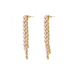 Alice Earrings Rosewater Opal