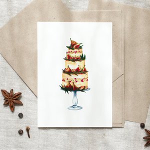 Postkarte · Fig tarte