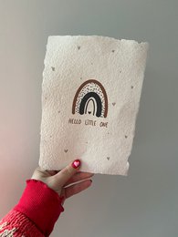 Hola pequeño - cartel A5