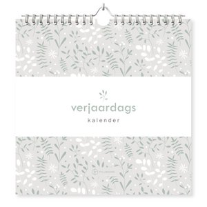 Fyllbooks Geburtstagskalender - botanisch