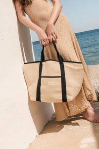 Raphia Clara shopping bag