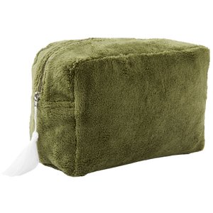 Kulturbeutel aus Bambus (wasserdichtes Futter) Farn