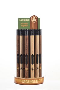 Laguiole Plastic candle lighter, wood decor