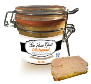 Whole natural foie gras