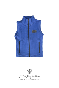 LEWYLOU NO4 Bodywarmer Blau – Premium-Komfort – Luxus-Streetwear