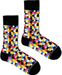 Heroes on Socks Block 1 Socks