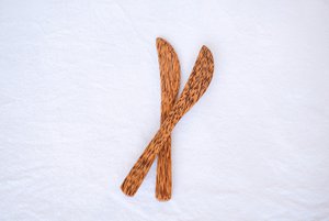 Kokoshouten Mes | Herbruikbaar en biologisch afbreekbaar