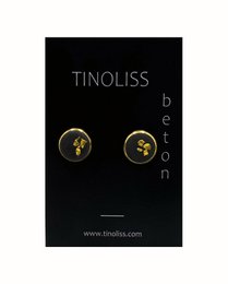 Studs Beton // Guld Mørk | 1.0