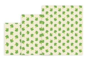 Bee's Wax - Bijenwasdoek Groente Set van 3 Stuks Assorti - Geel