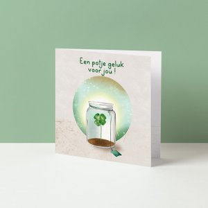 Greeting card | A game of luck