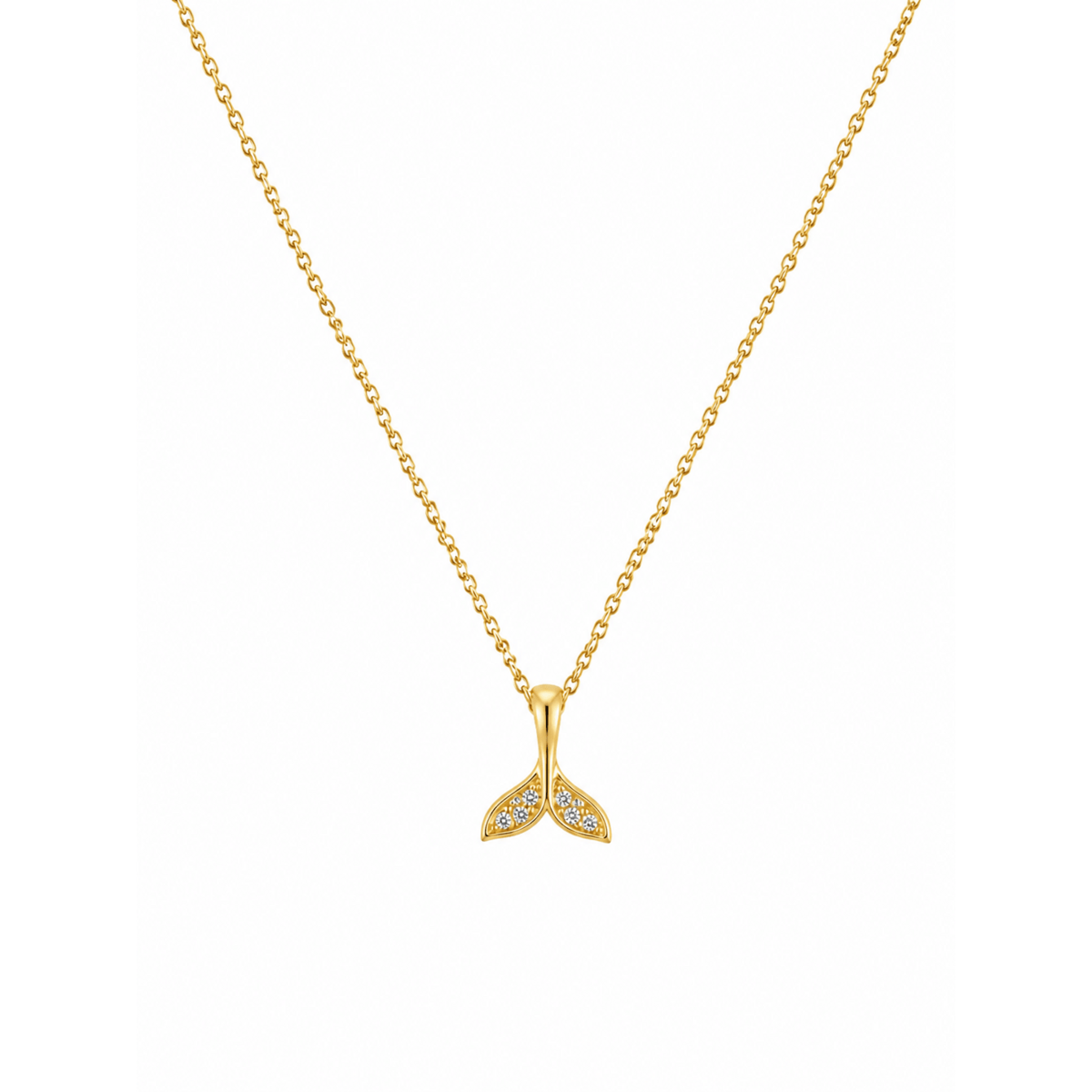 Sea Queen’s Treasure – Collana Sirena Zirconi Oro