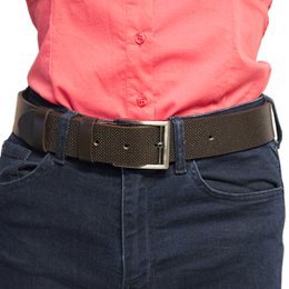 Leather Women's Belt Or Leather Men's Belt With Print Genuine Leather 4 cm Wide
