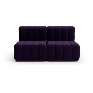 Curt-Set 4 - e.g. Flexible 2-seater - Jet - 9607 (Blue / Purple)